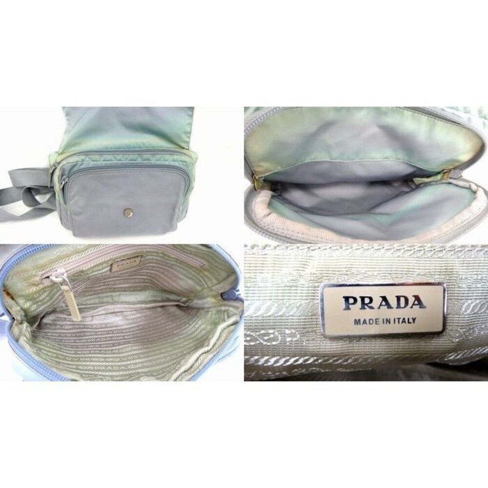 Prada Shoulder Bag Blue - Picture 4 of 5